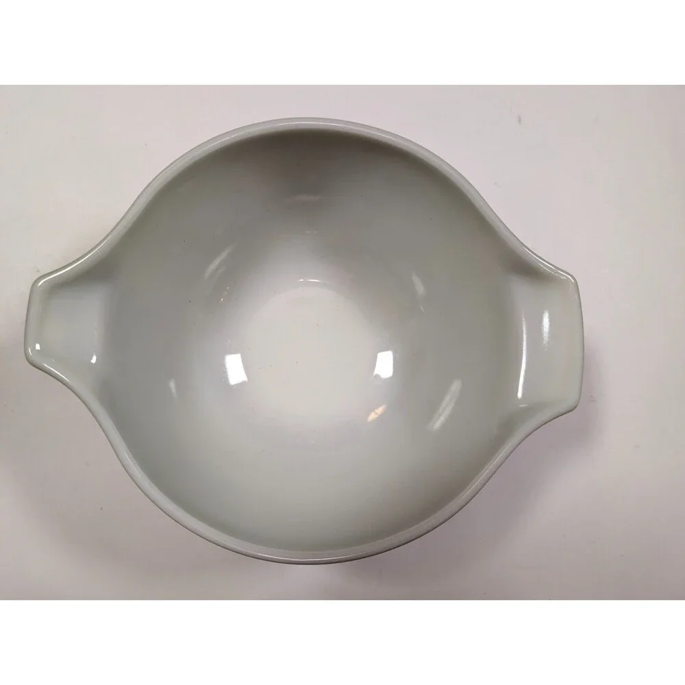 Vintage Pyrex Avocado Green Cinderella Mixing Bowl #441 1.5 Pt 7